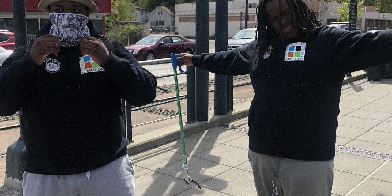 Ryan’s posts of Feed the Beach and Clean Crew Patrol at Rainier & Henderson on May 12th, 2020