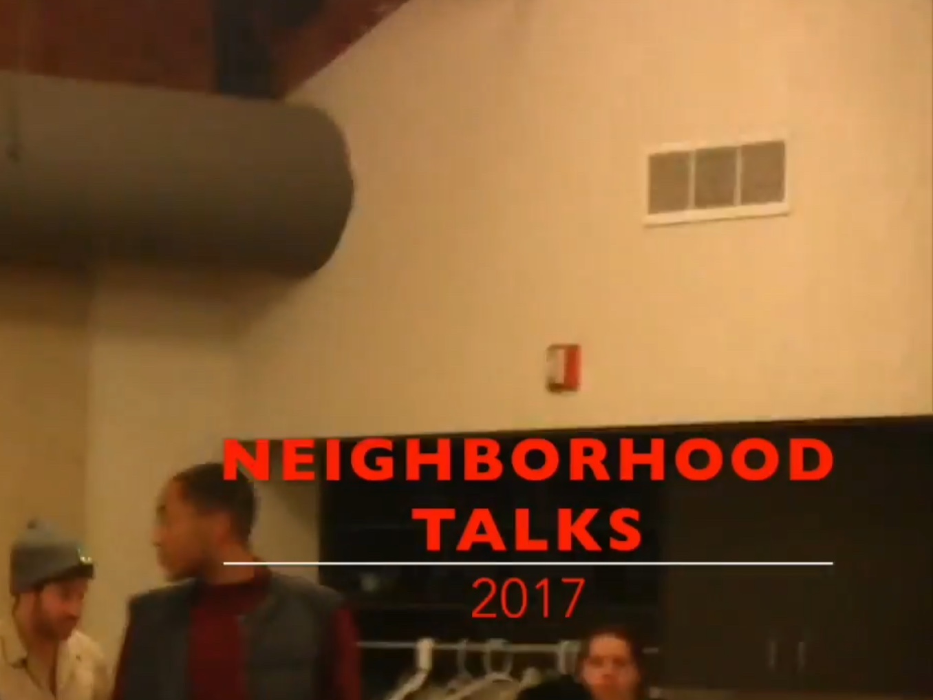Neighborhood Talks 2017