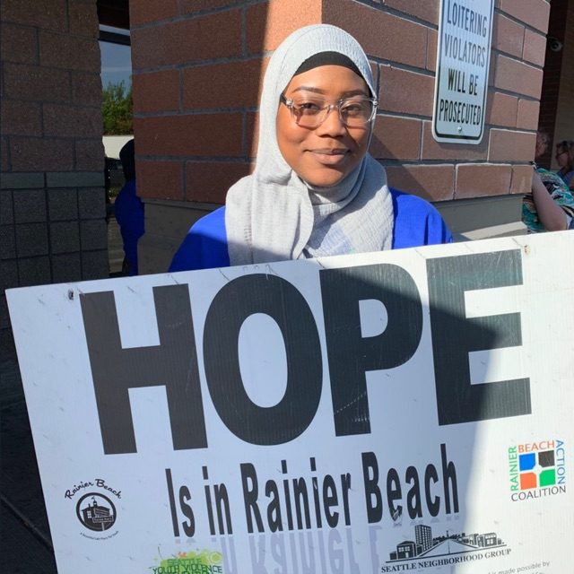 What hope in Rainier Beach looks like to us