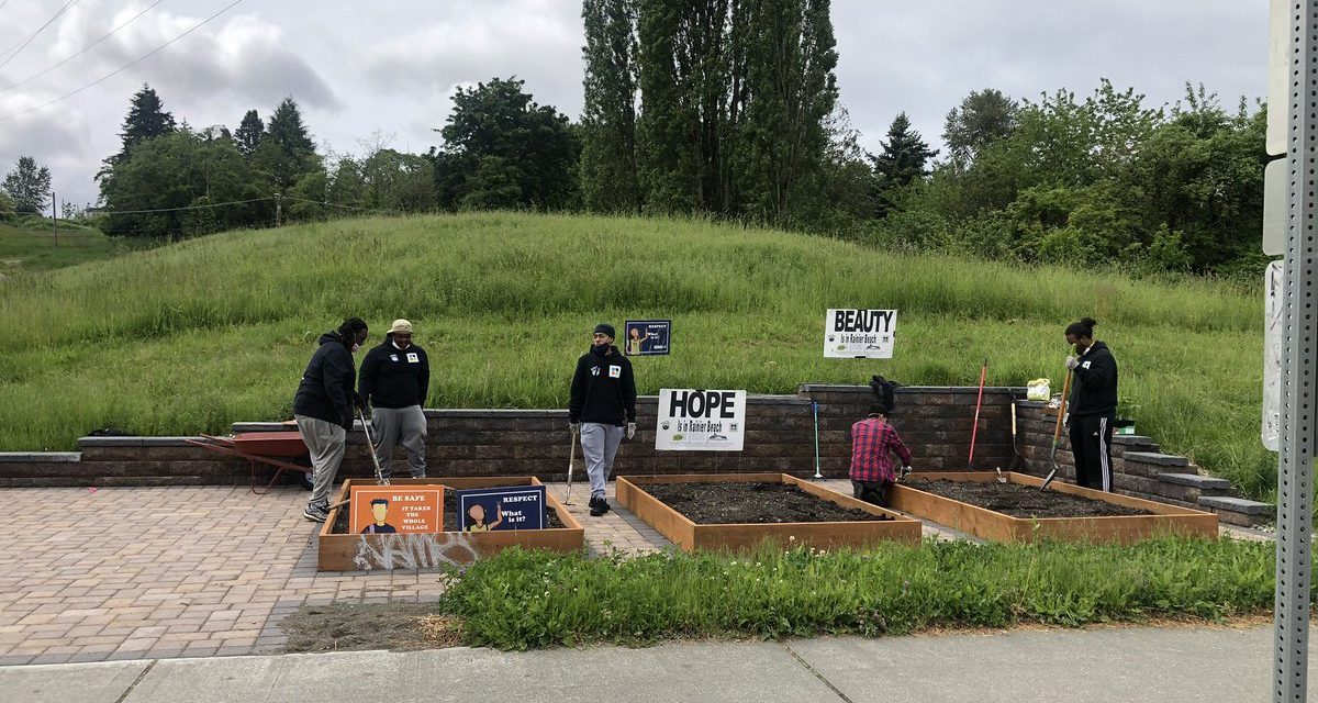 Tyra’s posts of Beautifying the Beach at the Chief Sealth Trail on May 22nd, 2020