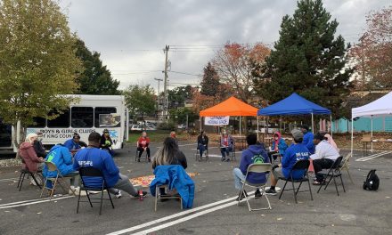 King’s posts of the Rainier Beach Safeway Community Healing Space on October 9th, 2020